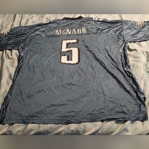 VTG REEBOK NFL PHILADELPHIA EAGLES DONOVAN MCNABB #5 JERSEY‎ MEN'S SIZE 5XL